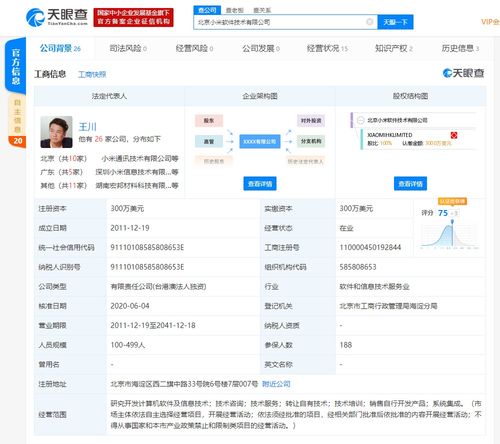 林斌卸任北京小米軟件技術有限公司總經(jīng)理職務